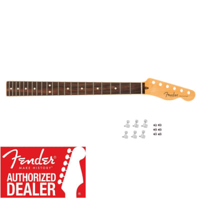 Fender American Professional Channel Bound Telecaster Neck w/ Tuners - Rosewood 099-0215-921 image 2