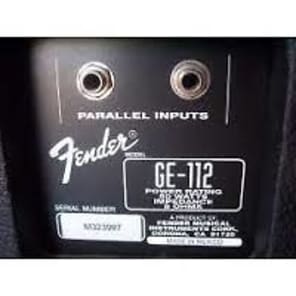 Fender GE-112  Black image 2
