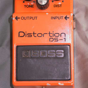 Boss DS-1 Analog Distortion Pedal 1980 Made in Japan serial 0100