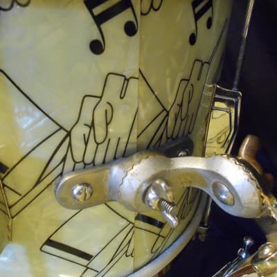 Ludwig and Ludwig 1941 Original Top Hat and Cane, Swing Sensation Drum Set image 3