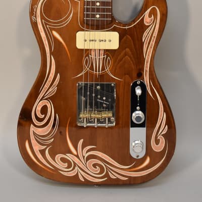 Murga Special T Telecaster Style Electric Guitar Made From 200 Year Old Pine for sale