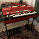 Farfisa Combo Compact Organ 1960s w/ Bass Pedals + More