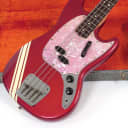 Fender  Mustang Bass  1970 Competition Red with Original Case