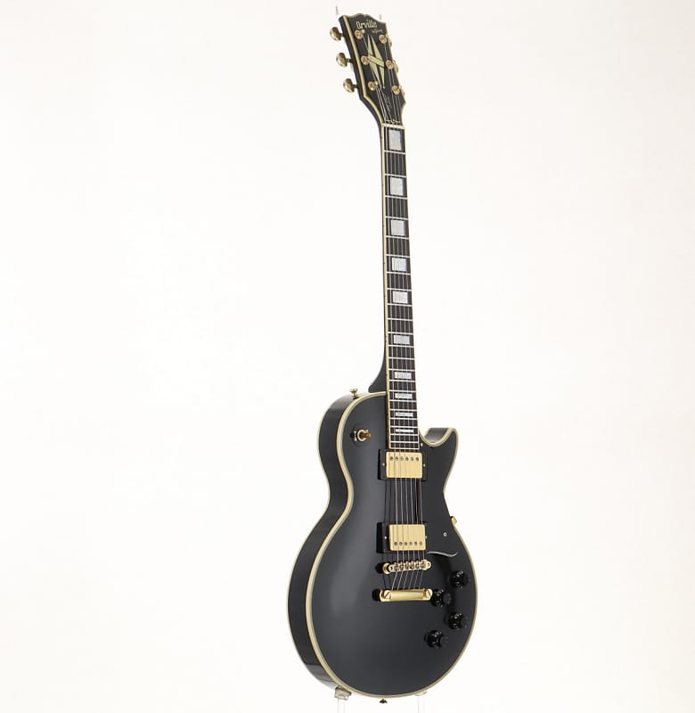 Orville by Gibson LPC-57B 57' Les Paul Custom Black Beauty