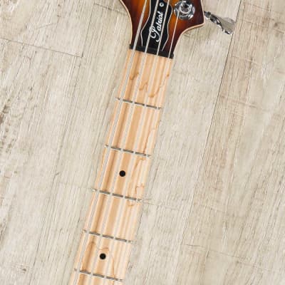 Mayones Patriot PJ 4 Bass, Dirty Sunburst, Maple Fretboard, Aguilar image 8