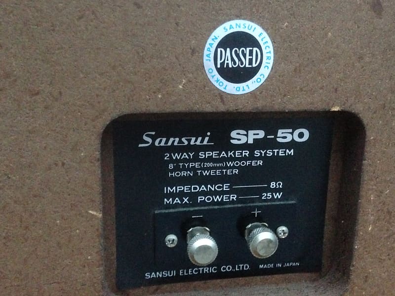 Sansui SP-50 Vintage Audiophile Hi Fi Speakers MIJ | Reverb