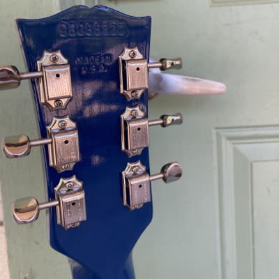 Gibson SG Deluxe 1998 - Blue Limited Edition 3 Pickup Sg Bigsby with Soft Case Gibson Electric Guitar image 5