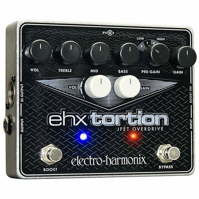 Electro Harmonix EHX Tortion JFET Overdrive and Preamp Pedal image 1