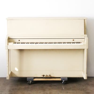 1973 Baldwin Hamilton Upright Console Piano Vintage Original Made in USA Kanye West Sunday Service imagen 1