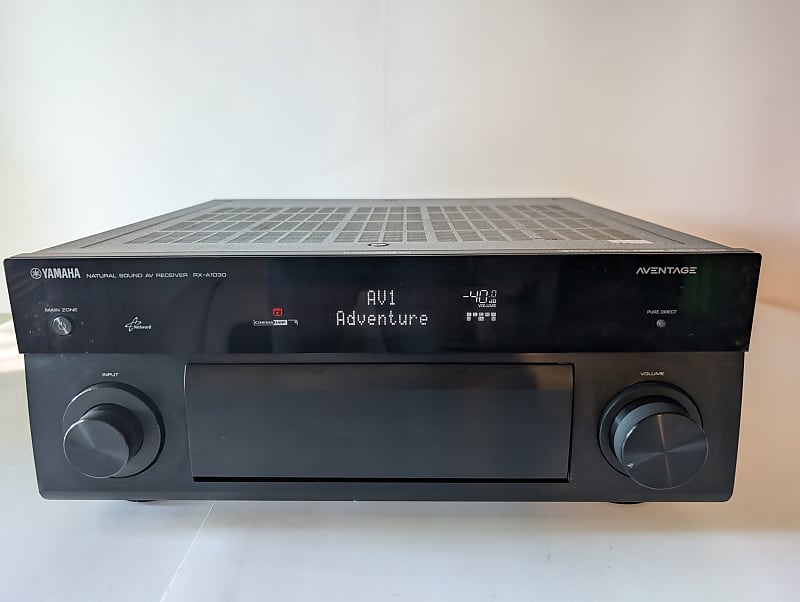 Yamaha RX-A1030 7.2 CH 4K HDMI Bluetooth and AirPlay Receiver w/ New Remote!  			