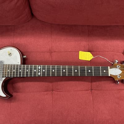 Deviser Zemaitis Custom Guitar replica 1993 - Aluminum Metal Top with Mahogany Body MIJ image 10