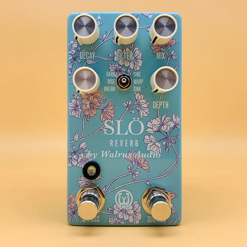 Walrus Audio Slö Multi-Texture Reverb Limited Edition Floral New