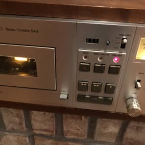 TEAC A-650 professional cassette deck 1974 Silver | Reverb