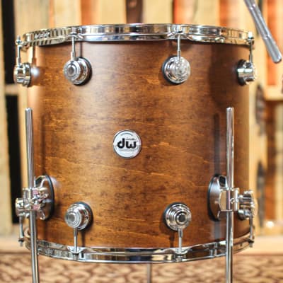 DW Collector's Maple SSC Walnut Satin Oil Drum Set - 22,10,12,16 - SO#1354057 image 6