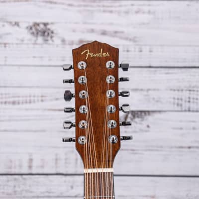 Fender CD-60SCE  12-String Acoustic-Electric Guitar image 7