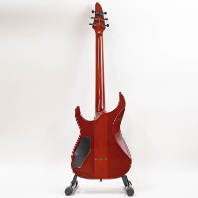 Edwards ESP E-HR-145NT/QM Electric Guitar with Padded Gigbag - Black Cherry image 4