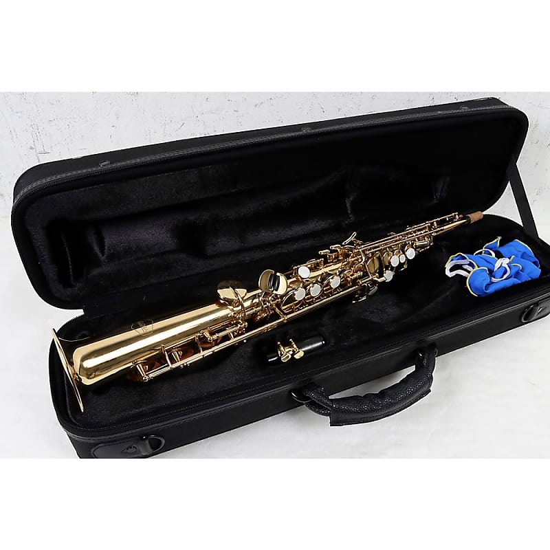 Allora ASPS250 Student Series Soprano Sax Regular Lacquer Reverb