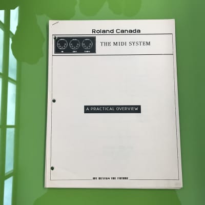 Roland  The Midi System - A Practical Overview  1985 (TR-909) image 1