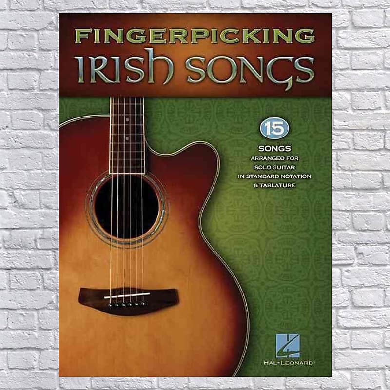 Hal Leonard Fingerpicking Irish Songs Guitar Solo Series Reverb