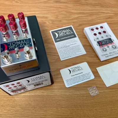 BNIB NEW Chase Bliss Audio Tonal Recall RKM Red Knob Mod Analog Delay 2017 - 2018 - Graphic with Red Knobs for sale