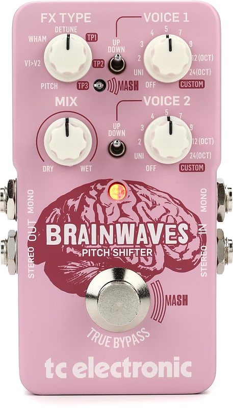 TC Electronic Brainwaves Pitch Shifter Pedal image 1