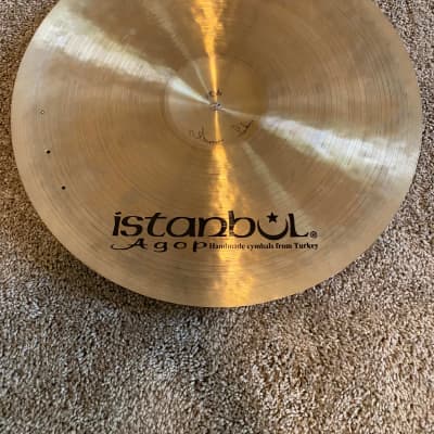 Istanbul Agop 20" Traditional Crash Ride Cymbal (with optional rivets) image 2