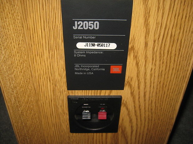 Jbl j2050 top