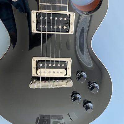 Electric Guitar Custom Made 2023 - Gloss Black Nitrocellulose, Clear Nitrocellulose image 6
