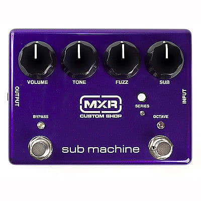 MXR Sub Machine Octave Fuzz Guitar Effects Pedal image 1