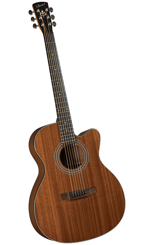 Bristol BM-15CE 000 Cutaway Acoustic-Electric Guitar image 1