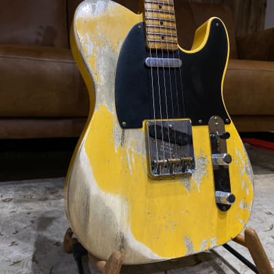 Fender Limited Edition '51 Telecaster Super Heavy Relic, Maple Fingerboard, Aged Nocaster Blonde image 2
