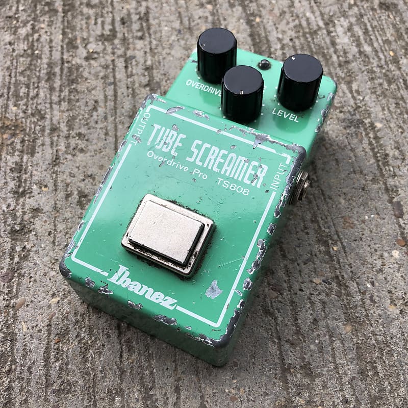 Ibanez TS808 Tubescreamer Original THE SRV Tone 1980s - Green