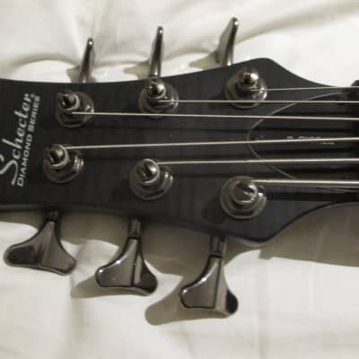 Schecter Stiletto Studio-6 Active 6-String Bass 2010s - Black image 5