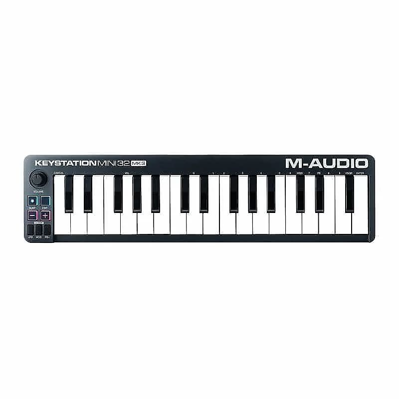 M-Audio Keystation Mini 32 MkIII MIDI Keyboard Controller image 1