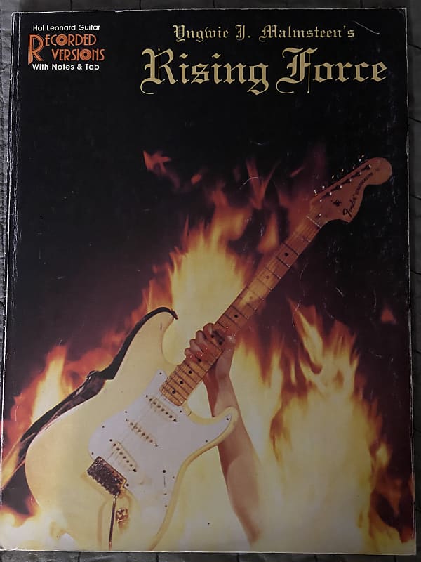 Yngwie Malmsteen - Rising Force - Guitar Tab / Tablature Book | Reverb