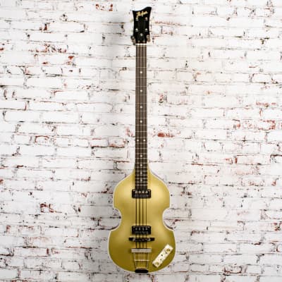 Hofner - Custom Shop Violin Bass, Gold Top - Made In Germany - w/OHSC - xT004 - USED image 2