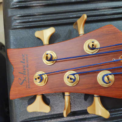 Schecter Stiletto Studio-5 Active 5-String Bass 2020s - Honey Satin image 2