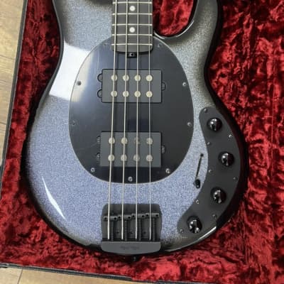 Ernie Ball Music Man StingRay 4 HH Special, Smoked Chrome with Ebony for sale