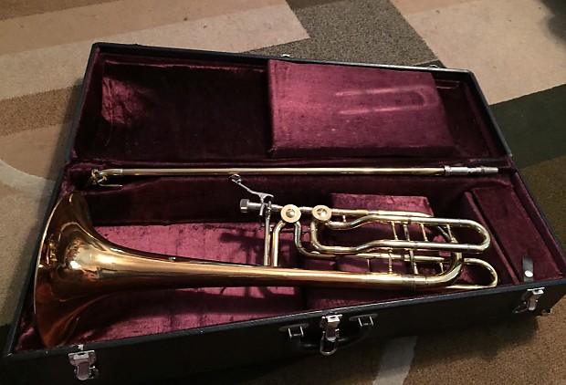 Benge 290 Bass Trombone Lacquer With Rose Brass Bell | Reverb