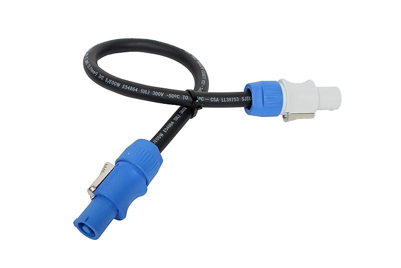 Elite Core Neutrik PowerCon Power Extension Cable | 25' ft | PC12-AB-25 | Made in the USA | image 1