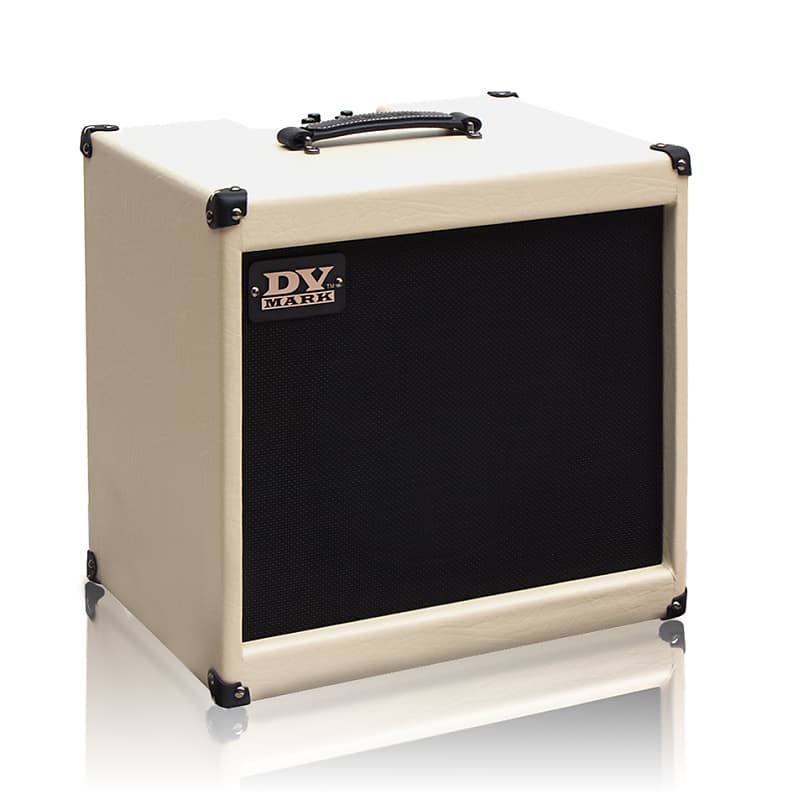 DV Mark "DV Jazz 12" 50w 1x12 portable Guitar Combo Amp, white tolex image 1