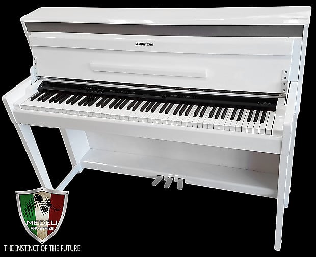 Medeli DP650K Digital Piano White Polish | Reverb