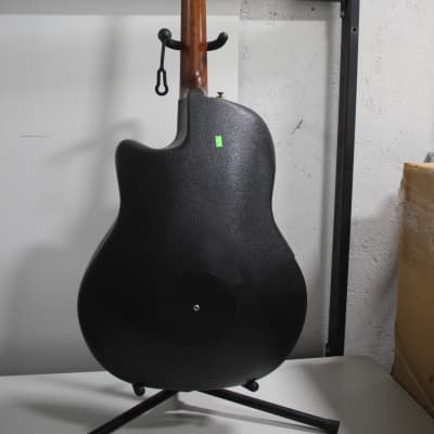 Ovation Elite Celebrity Acoustic/ Electric Guitar Black image 5