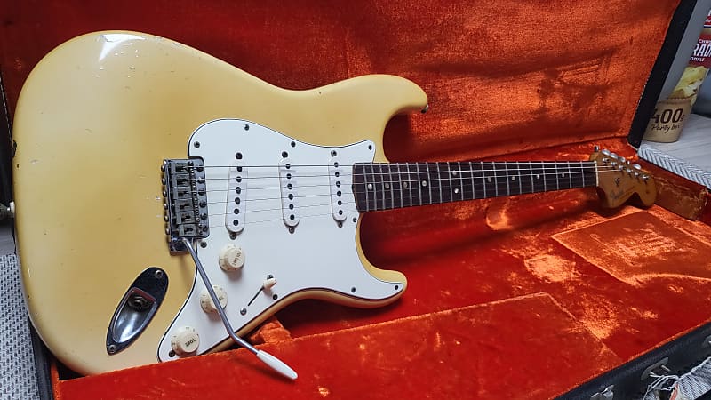 Fender Stratocaster 1966 Factory Olympic White lightweight! image 1