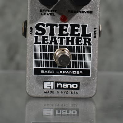 Electro-Harmonix Steel Leather Bass Expander | Reverb