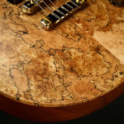 PRS Private Stock #10395 McCarty 594 Singlecut Semi-Hollow - Spalted Maple image 21