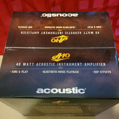 Acoustic A40 40 Watt Acoustic Guitar Combo Amp image 4