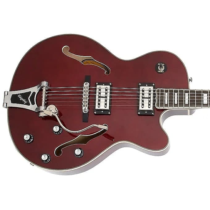 Epiphone Emperor Swingster with Rosewood Fretboard - Wine Red image 1