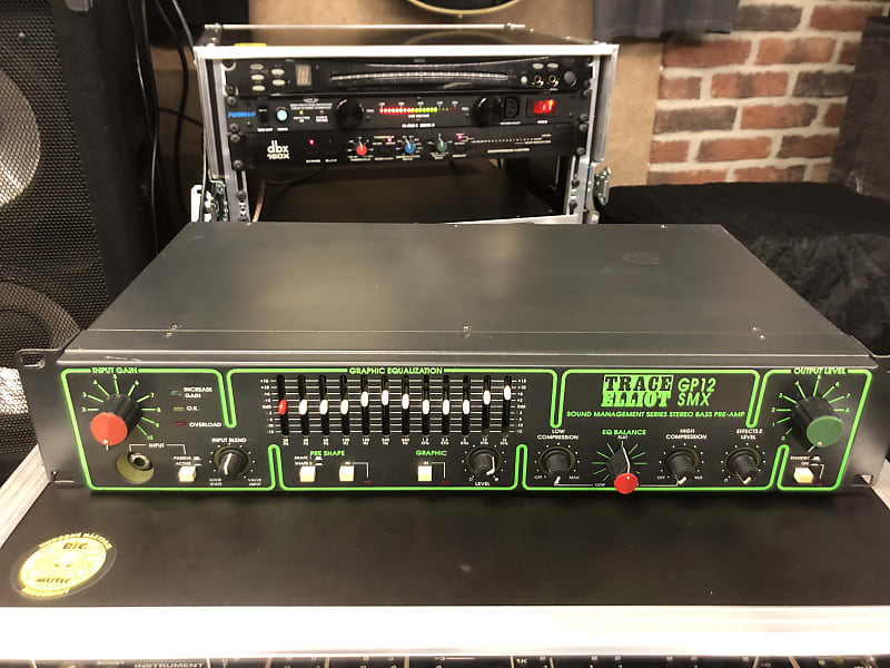 Trace Elliot GP12 SMX tube/solid state hybrid bass preamp | Reverb