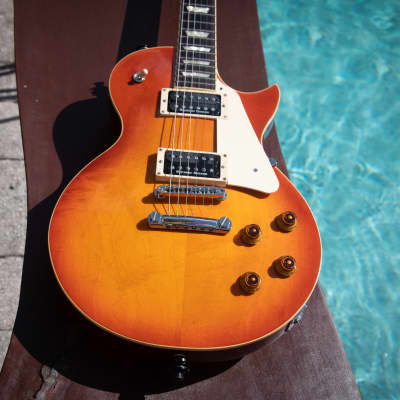 FGN Basic Classic LP - Orange Burst - FujiGen - Made In